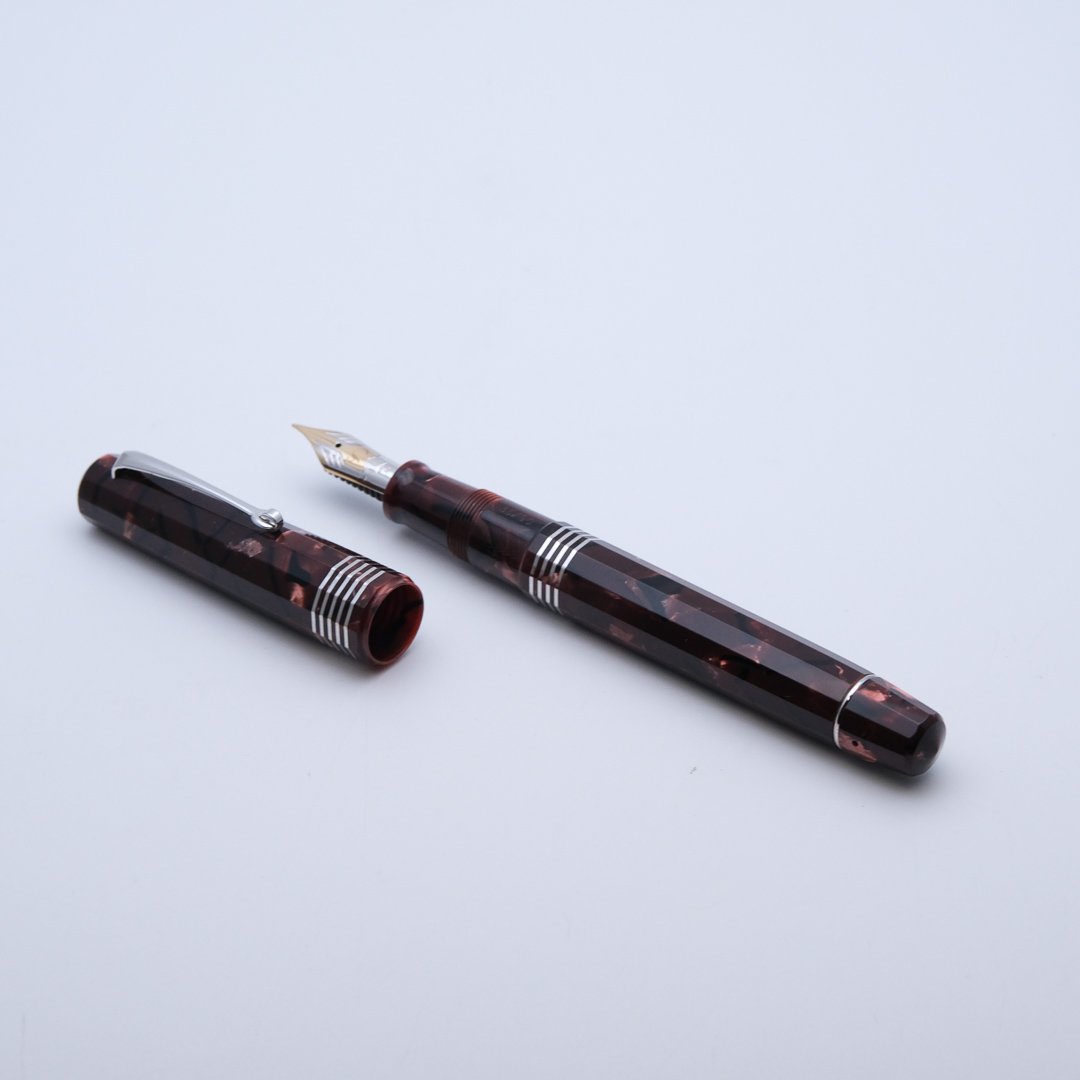 OM0210 - Omas - 90° red N°35-90 - Collectible fountain pens & more -9