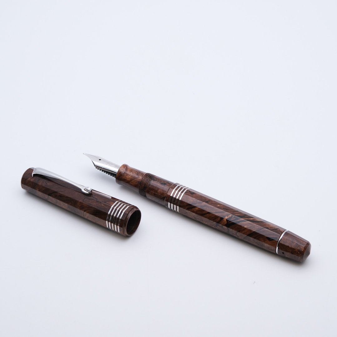 OM0210 - Omas - 90° Brown N°35-90 - Collectible fountain pens & more -9