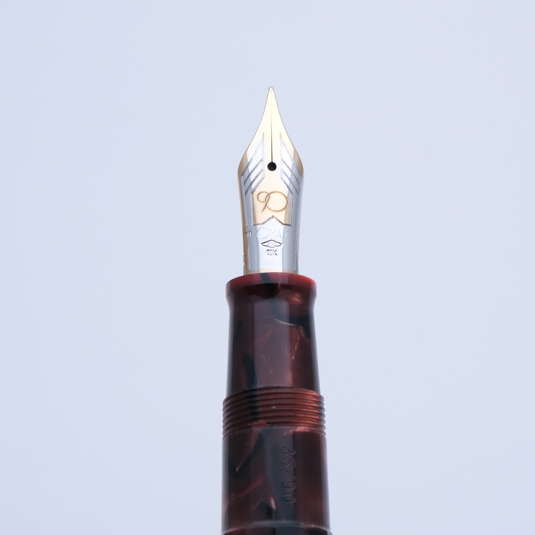 OM0210 - Omas - 90° red N°35-90 - Collectible fountain pens & more -9