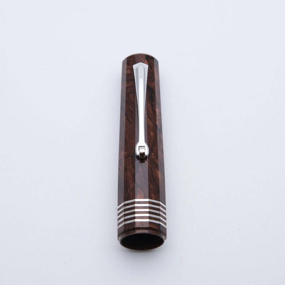 OM0210 - Omas - 90° Brown N°35-90 - Collectible fountain pens & more -9