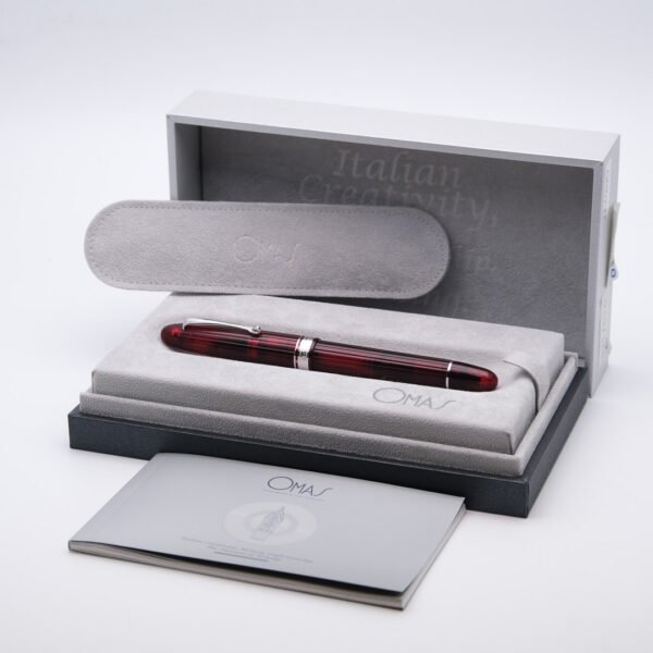 OM0231 - Omas - Ogiva Cocktail Red n°15-327 - Collectible fountain pens & more -9