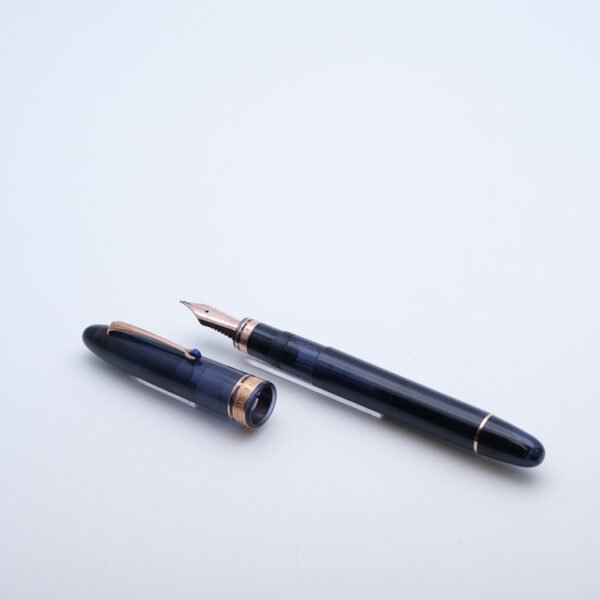 OM0235 - Omas - Ogiva Vintage Blue 100-150 - Collectible fountain pens & more -1