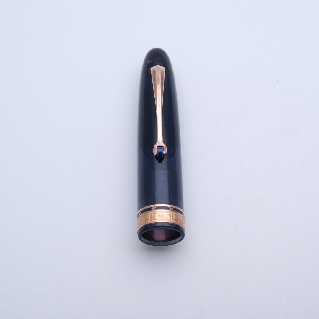 OM0235 - Omas - Ogiva Vintage Blue 100-150 - Collectible fountain pens & more -1