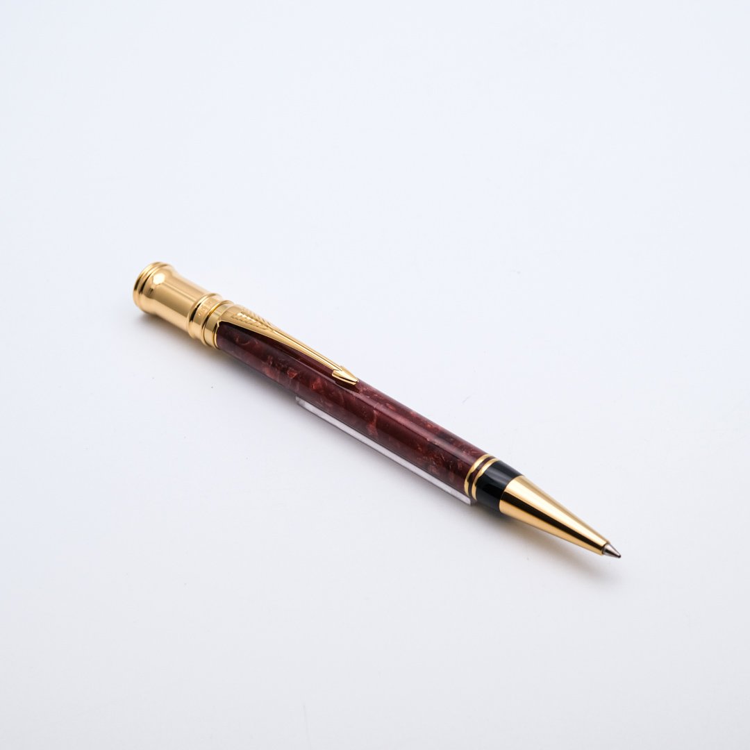 PK0075 - Parker - Duofold MKII Red - Collectible fountain pens & more -1