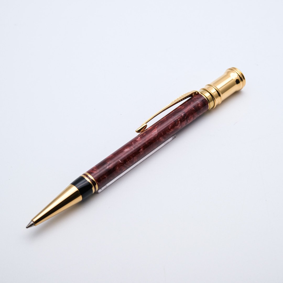 PK0075 - Parker - Duofold MKII Red - Collectible fountain pens & more -1