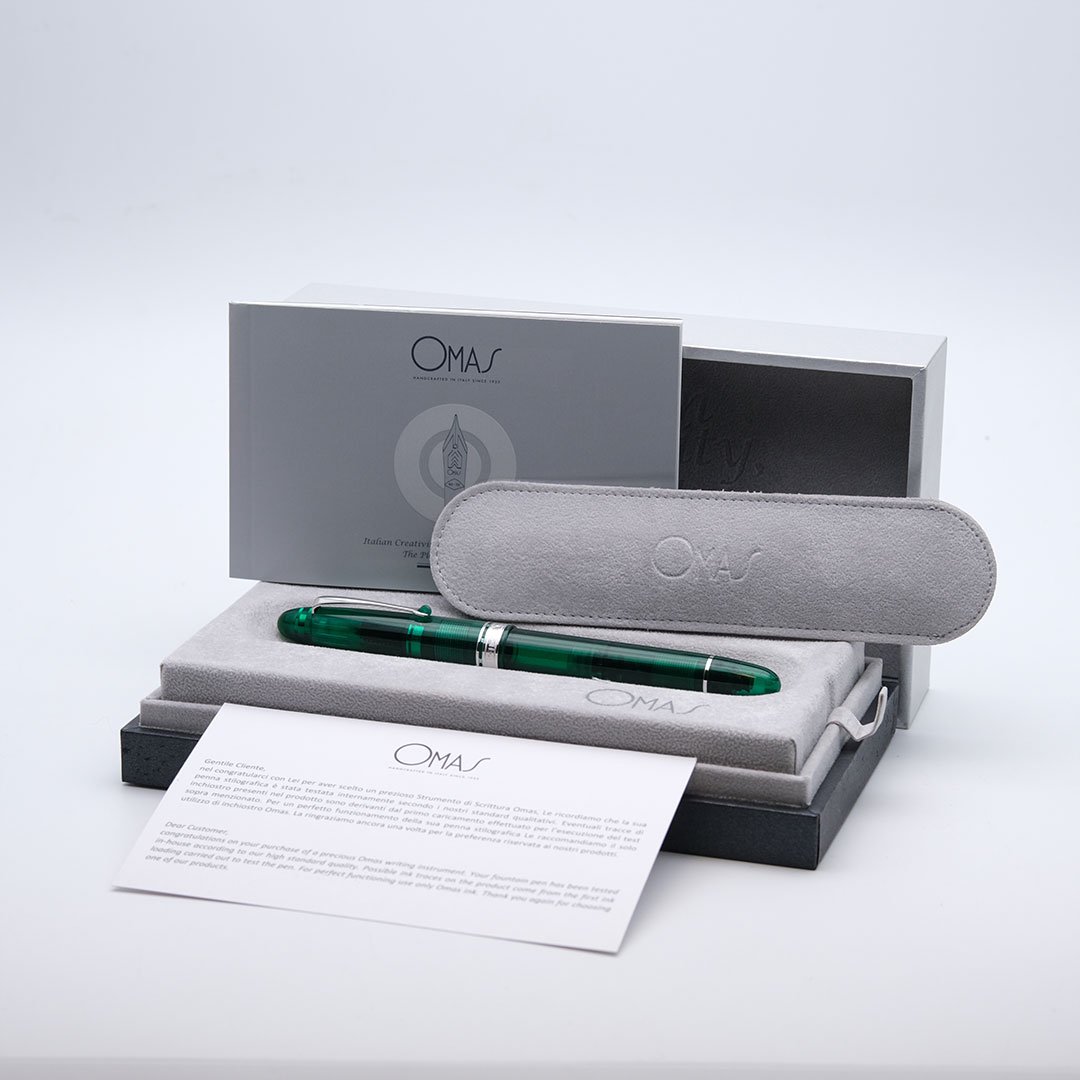 OM0234 - Omas - Ogiva Vintage Green 97-150 - Collectible fountain pens & more -3