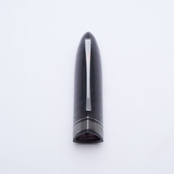 OM0253 - Omas - 360 Lucens Guilloche Black finish n°005-360-- Collectible fountain pens & more -1