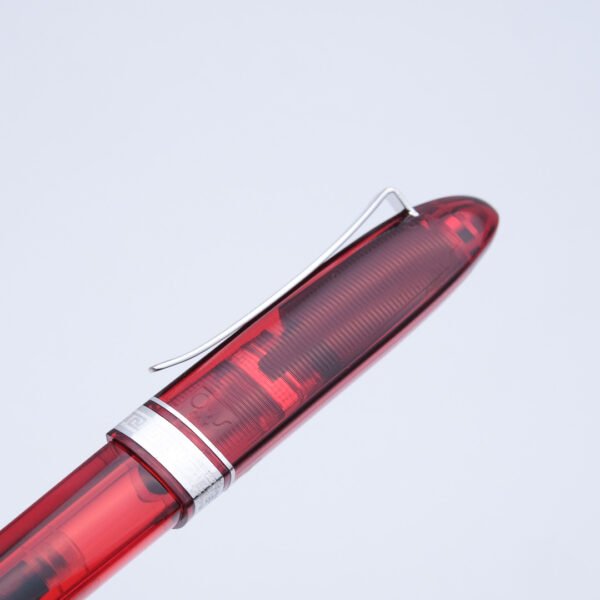 OM0257 - Omas -360 Lucens Red HT n°017-360 - Collectible fountain pens & more -1