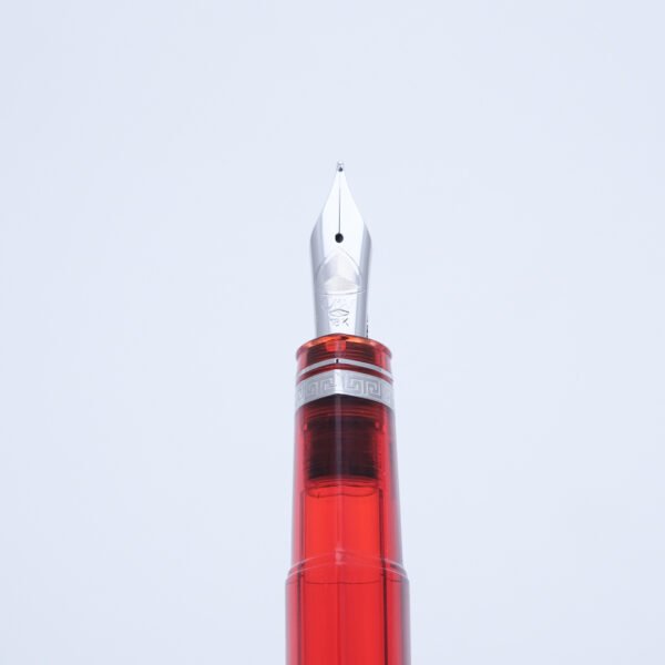 OM0257 - Omas -360 Lucens Red HT n°017-360 - Collectible fountain pens & more -1