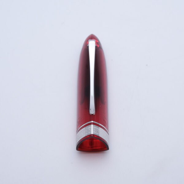 OM0257 - Omas -360 Lucens Red HT n°017-360 - Collectible fountain pens & more -1