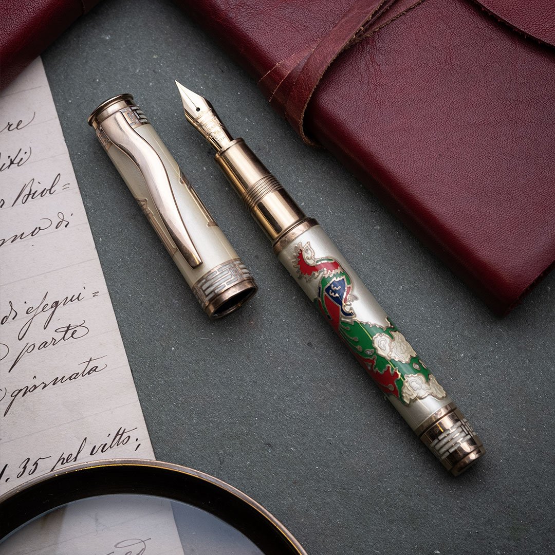 OM0267 - Omas - Trip of the Phoenix n°49-888 - Collectible fountain pens & more -1