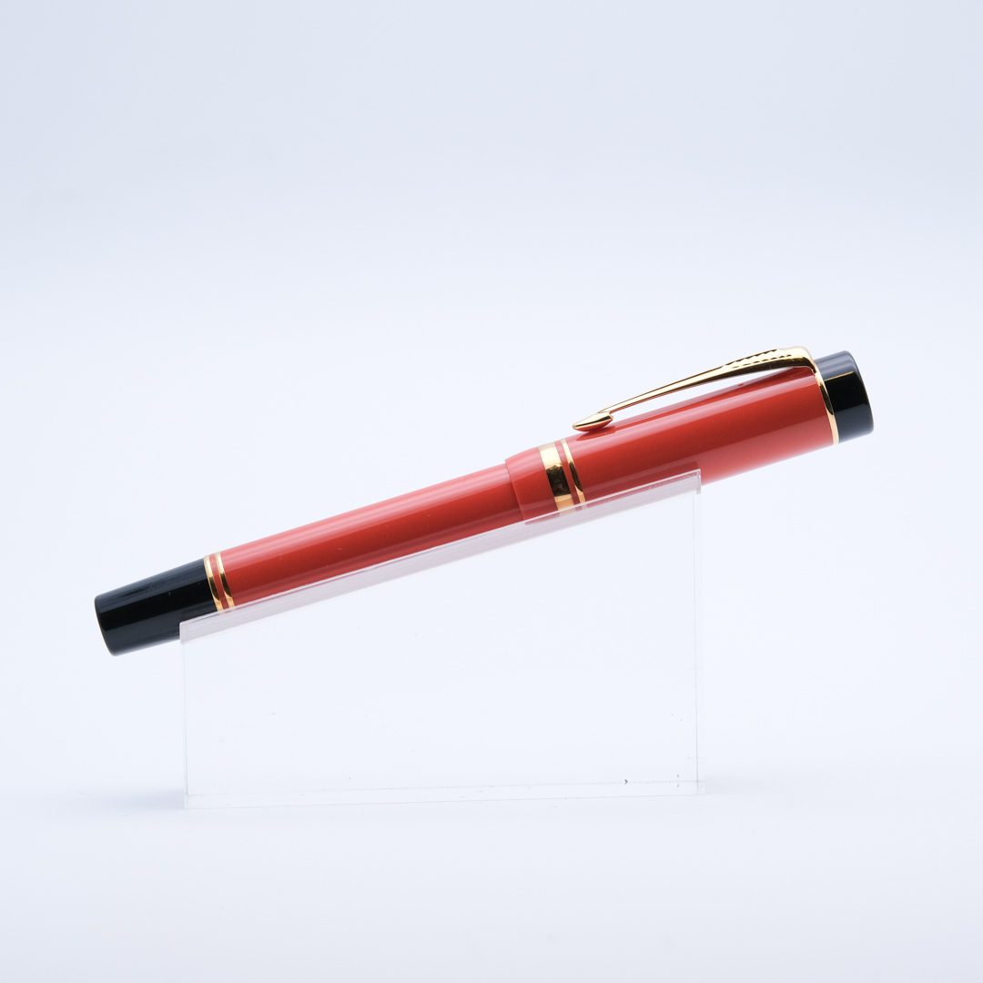 Parker - Duofold Centennial Orange - Collectible Pens, fountain pen.