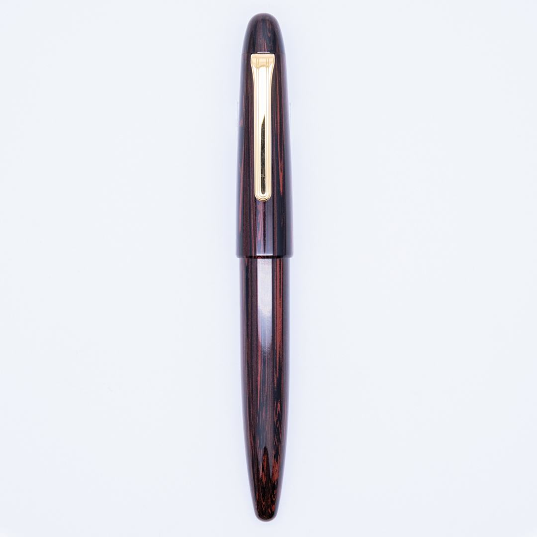 SA0016 - Sailor - King of pen Vulcanite red marble 2007 - Collectible pens - fountain pen & More