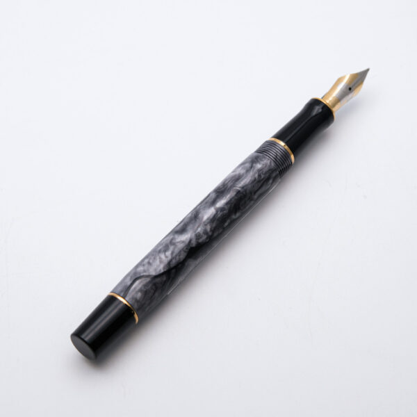 PK0057 - Parker - Duofold MK3 Grey marble - Collectible pens fountain pen & More - 1
