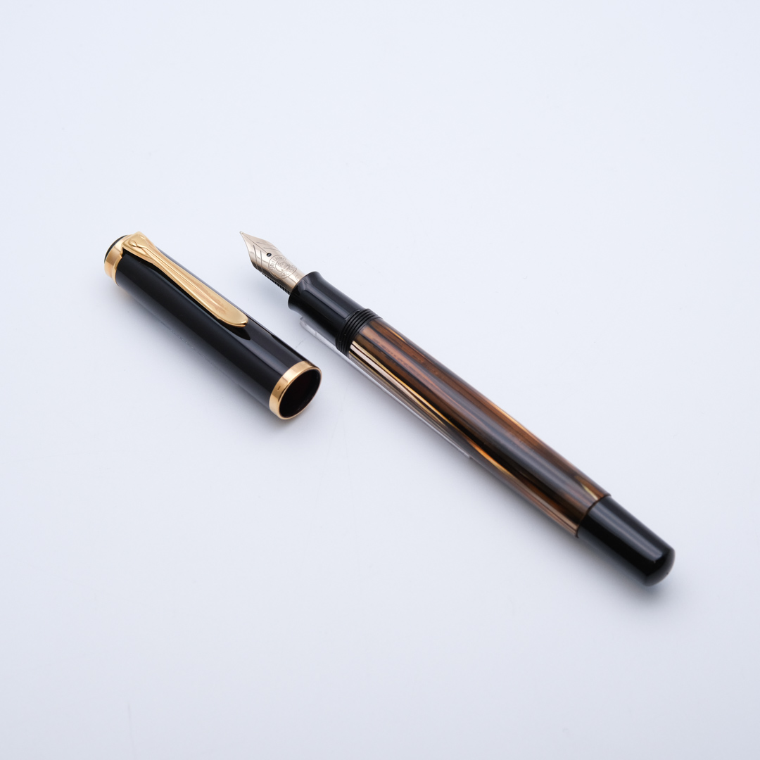 PE0056 - Pelikan - M400 Tortoise Old Style - Collectible fountain pens & more -1
