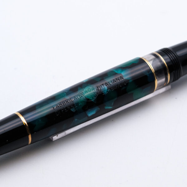 AU0051 - Aurora - Optima Green Auroloide - Collectible fountain pens & more-1