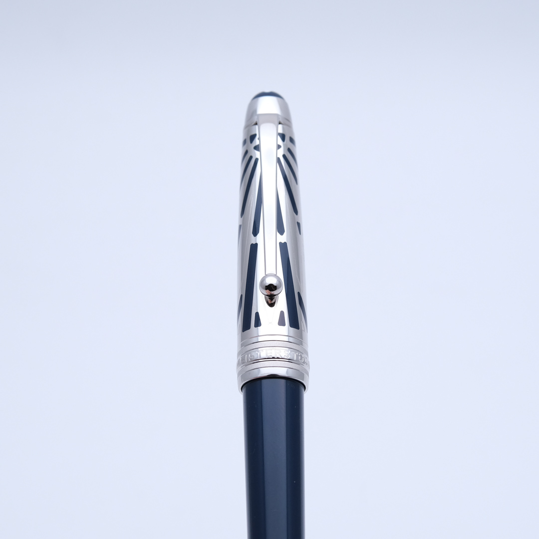 MB0597 - Montblanc - Meisterstück The Origin Douè LeGrand Blue - Collectible fountain pens & more-1