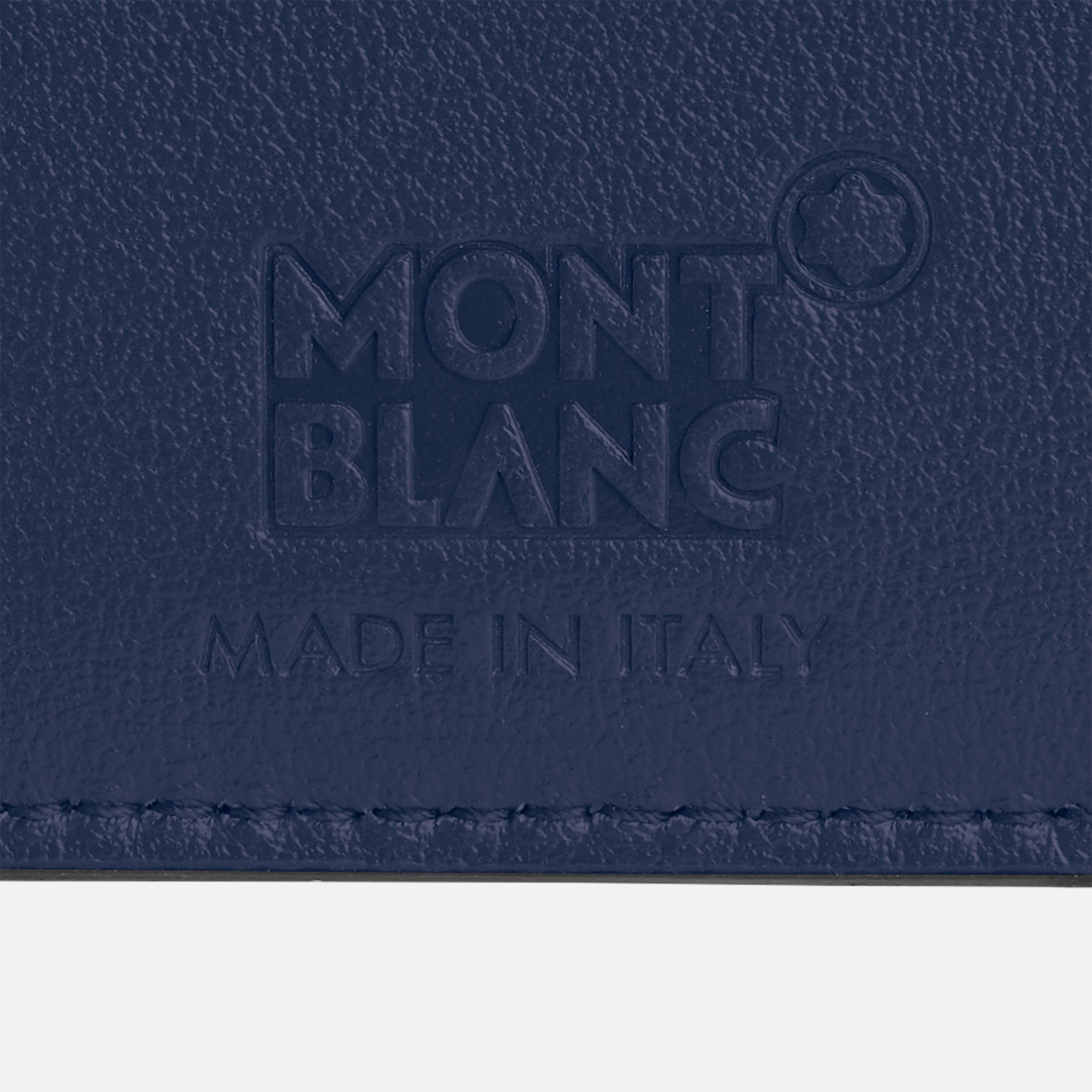 Montblanc - MEISTERSTÜCK - Card Holder 8cc Blue with zipped pocket